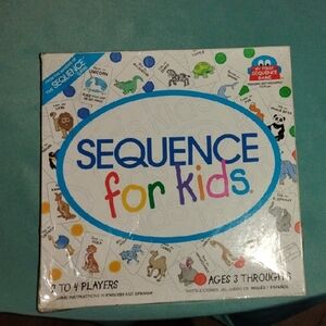 Jax Sequence for Kids Game with Colorful Animals